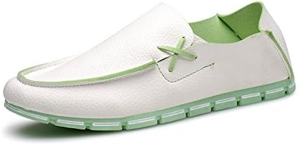 FANTELANG 2016 Spring Summer Korean Adults Men Casual Loafers Slip on Sneakers Shoes (white)