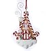 5.5" Gingerbread Kisses Candy Cane House Christmas Ornament