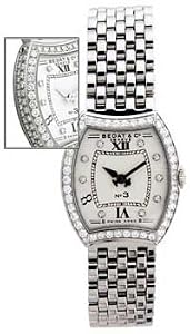 Bedat No. 3 Diamond Steel Ladies Watch 304.051.109