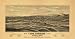 1877 BIRD'S EYE PANORAMIC MAP LOS ANGELES