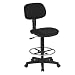Office Star - Sculptured Seat and Back Dark Blue Drafting Chair - DC517-22