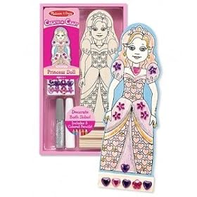  Melissa and Doug Create-A-Craft Princess Doll Set: Unknown