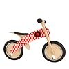 KIDDIMOTO KIDS BALANCE BIKE KURVE Red White Dotty