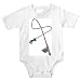 Onesie with lure, fishing, pole
