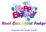 Happy Birthday Root Beer Float Fudge Box