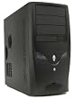 1150-p4 6bay Atx Mid-tower Case300w Front USB Black