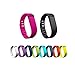 WOWOWO® 10pcs Large/Small Replacement Bands With Clasps for Fitbit FLEX Only /No tracker/ Wireless Activity Bracelet Sport Wristband Fit Bit Flex Bracelet Sport Arm Band Armband (Large)