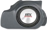 MTX Amplified ThunderForms Custom-fit enclosure with 12 Thunder4500 subwoofer 2005-up Ford Mustang