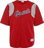 Los Angeles Angels of Anaheim Red 2011 Button-Down True Fan Jersey
