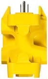 Woods Yellow Jacket 5-Outlet Outdoor Adapter 125 Volt/15 Amp/1875 Watt Rated