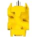 Yellow Jacket 27362 Outdoor 15-Amp Power Strip Adapter, 5-Outlet