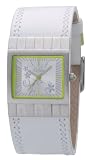 Kahuna White Leather Ladies Strap Watch KLS-0073L