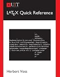 LaTeX Reference Manual