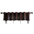 Bamboo Grommet Valance - Espresso/ Brown (72 x 12")
