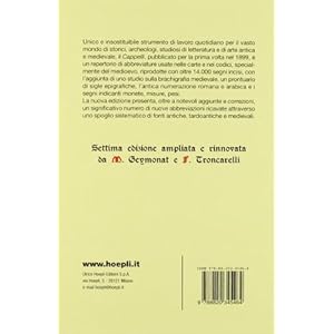 Dizionario di abbreviature latine ed italiane