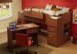 Twin Size Kids Bedroom Furniture Set 73 in Morgan Cherry - Imagine - South  ....