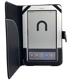 Barnes & Noble Nook Wifi 3G Ereader Black Leather Case Cover Picture