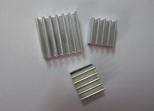 Ausa Raspberry Pi Heatsink Set (Set of 3 Aluminum Heat Sinks)