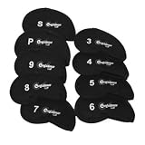Set of 9 Neoprene Golf Club Iron Covers