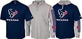 Reebok Houston Texans Ash Double Arch Hoody Sweatshirt