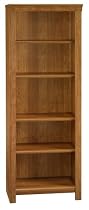 Bush Furniture Citizen Executive Bookcase, Medium Superb Oak