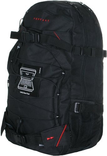 FORVERT Rucksack LAPTOP LOUIS, black, 55 x 40 x 20 cm