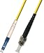 10M Singlemode Simplex Fiber Optic Cable (9/125) - LC to ST