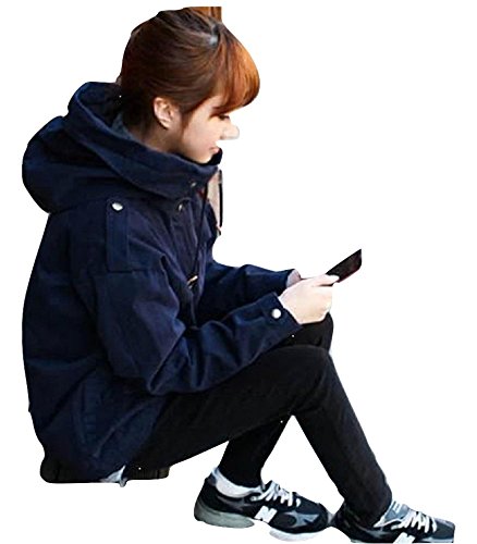 (イノセンティア) Innocentia レディース 20代 30代 ジャケット コート ジャンパー カジュアル  秋 冬 秋冬 無地 3色展開    可愛い 着回し 体型カバー 人気 (M  ネイビー)