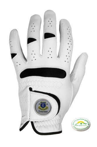 Sherpashaw,Everton Golf Glove with double side Ball Marker and Free Sherpashaw Marker