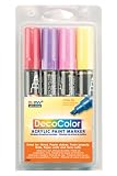 Uchida 315-4E 4-Piece Metallic Decocolor Acrylic Set