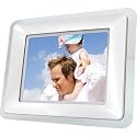 Coby DP842-128 8.4-Inch Acrylic Digital Photo Frame with MP3 Player (White)
