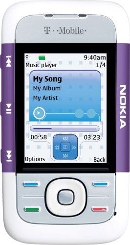 Nokia 5300 XpressMusic Lilac Phone (T-Mobile)