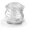 Fred and Friends Unzipped-Bag-Shaped Hand-Blown Glass Bowl