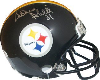 Donnie Shell signed Pittsburgh Steelers Replica Mini Helmet- JSA Hologram