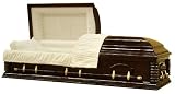 8717 - Solid Poplar Casket <br> Almond Interior