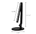 ToJane 5-Level Dimmer LED Desk Lamp, Touch-Sensitive Control Panel, Flexible Rotation, USB Charging Port (Work/Study/Office/Bedroom Lamp