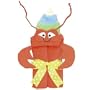 Mullins Square Tubbie Hooded Towel - Crab