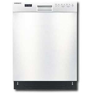 Samsung : DMR57LFW 24in Full Console Dishwasher - White by