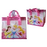 Disney Princess Insulated Lunch Bag Pink Tote 7"x8"x5"