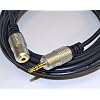 5m Gold PC speaker, Headphone, 3.5mm Stereo Jack extension lead.