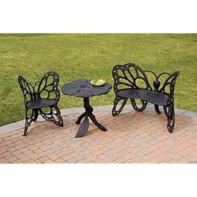 Butterfly Table White