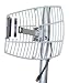 15dbi 2.4Ghz ����LAN�p �p���{���A���e�i Parabolic antenna