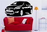 Wall MURAL Vinyl Sticker Car FORD MONDEO S. 1205
