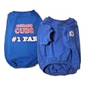 Chicago Cubs #1 Fan Dog T-shirt XS