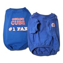 Chicago Cubs #1 Fan Dog T-shirt XS