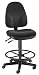 Alvin Monarch Executive Chair, Drafting Height, Black