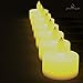 BEST FLAMELESS TEA LIGHTS(24 Pack) - LED Tea Lights Look Authentic, No Drips, No Mess - Bonus 6 Designer Decorating Bags For Free Worth $6 - Battery Tea Lights for Any Occasion:Weddings, Home Decor & Christmas - Best Quality Yellow Flickering Flame Electric Led Candles