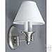 Satin Nickel Swing-Arm Sconce