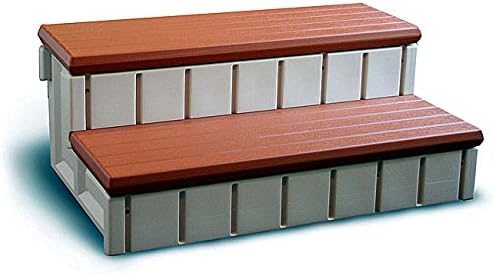 Confer Spa Step w/ Storage - Redwood