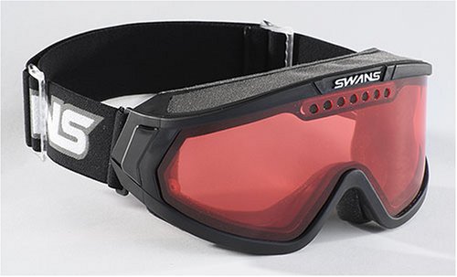 SWANS - 845DH Skibrille für Brillenträger schwarz